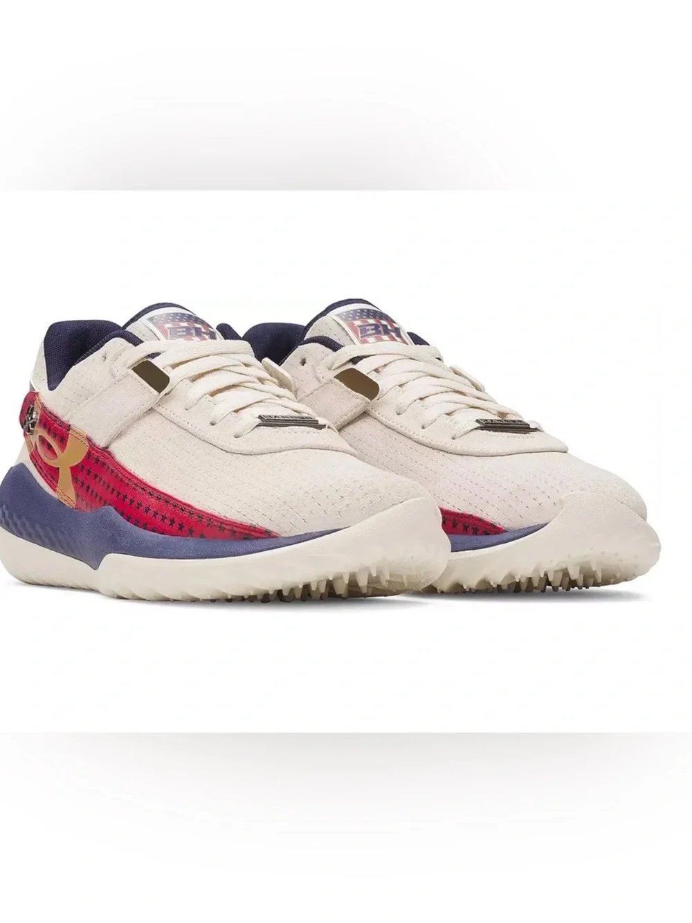 Under Armour Mens USA Harper 10 Pro LE Turf Baseball Shoes (Limited Edition)